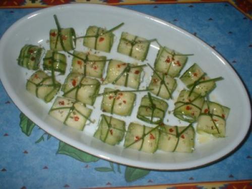 Petits baluchons des zucchinis | Photo de Chicca