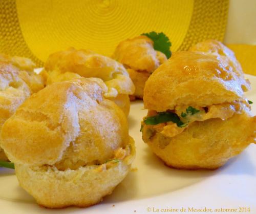 Petits choux farcis craquants de Messidor | Photo de Messidor