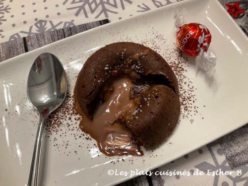 Petits gâteaux au chocolat coulant de Estherb