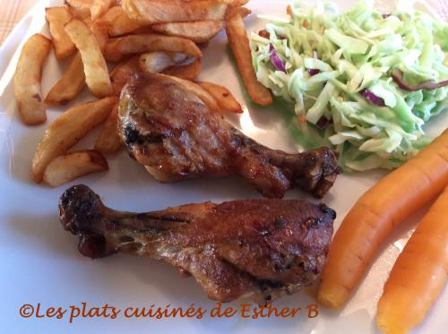 Pilons de poulet miel et moutarde de Esther B | Photo de Estherb