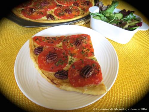 Pizza aux tomates et à la moutarde de Messidor | Photo de Messidor