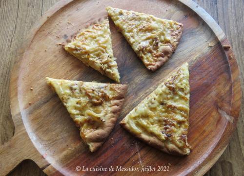 Pizza exquise à l'oignon et au fromage + de Messidor | Photo de Messidor