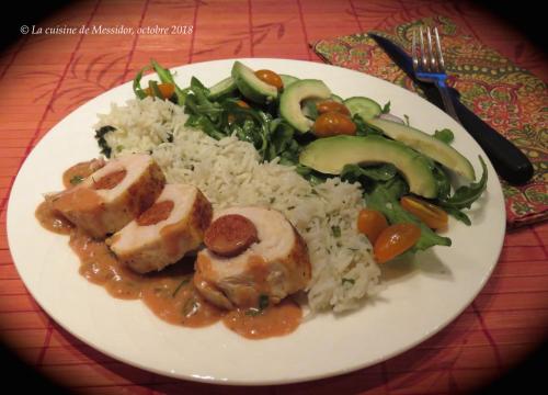 Poitrine de poulet farcie à la saucisse + de Messidor | Photo de Messidor