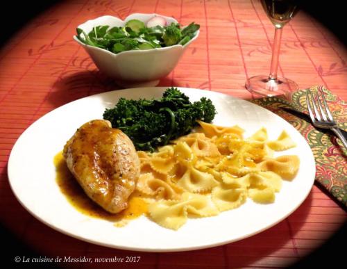 Poitrines de poulet à l'orange + de Messidor | Photo de Messidor