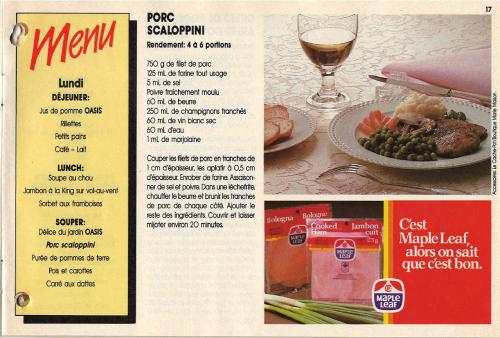 Porc scaloppini de Promex | Photo de PassionRecettes