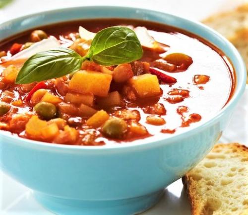 Potage style minestrone | Photo de PassionRecettes