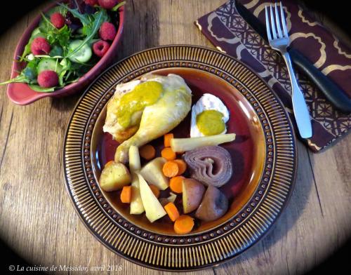 Poulet au four à l'indienne de Messidor | Photo de Messidor