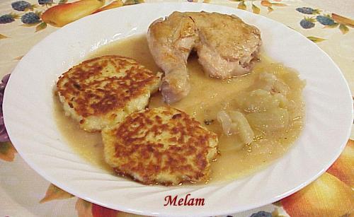 Poulet aux pommes à la mijoteuse | Photo de Melam