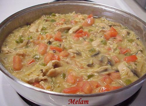 Poulet poêlé à l'orzo | Photo de Melam