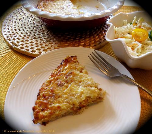 Quiche aux oignons caramélisés de Messidor | Photo de Messidor