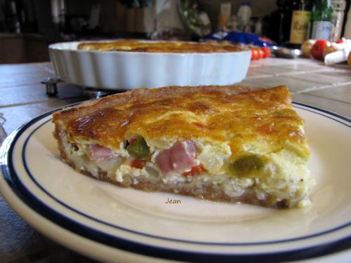 Quiche aux poivrons et au jambon de Nell | Photo de Nell