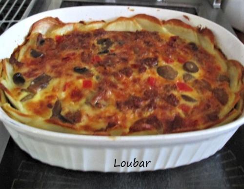 Quiche avec croûte aux pommes de terre | Photo de PassionRecettes