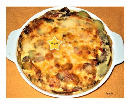 Quiche avec croûte aux pommes de terre | Photo de PassionRecettes