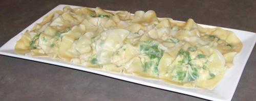 Ravioli au poulet et épinards de Cousky | Photo de PassionRecettes