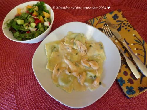 Raviolis au fromage, sauce à la truite + de Messidor | Photo de Messidor