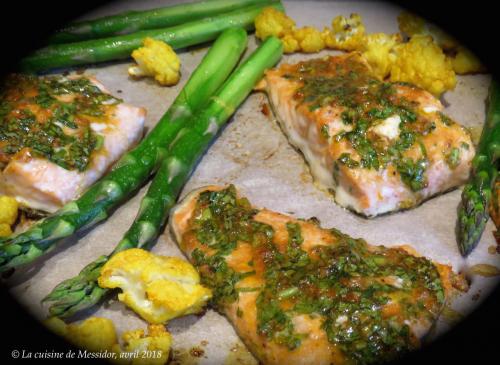 Repas de truite à la chermoula + de Messidor | Photo de Messidor