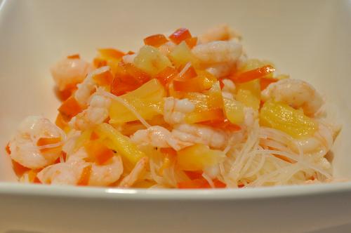 Salade aux crevettes et ananas de Mireille | Photo de Mireille