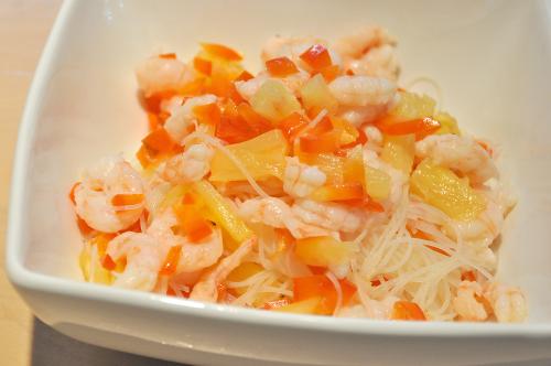 Salade aux crevettes et ananas de Mireille | Photo de Mireille