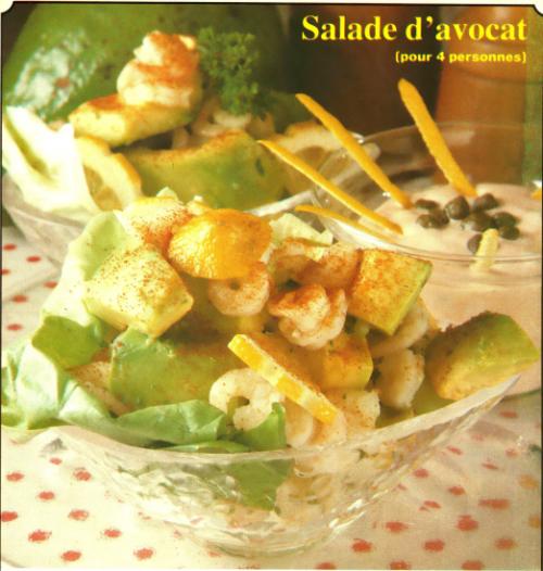 Salade d'avocat de Pol Martin | Photo de PassionRecettes