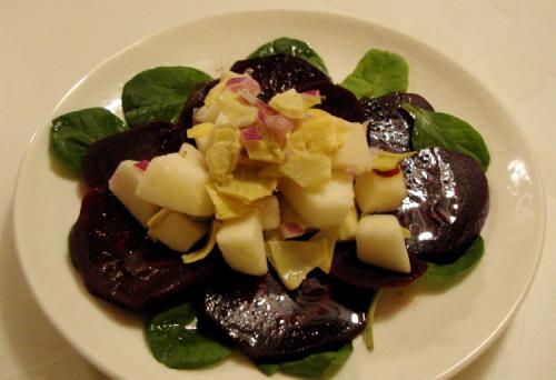 Salade de betteraves à la pomme pour deux de Messidor | Photo de Messidor