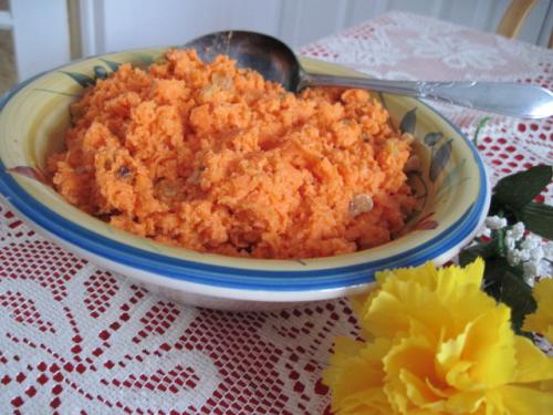 Salade de carottes aux raisins et miel de Corralou | Photo de Corralou