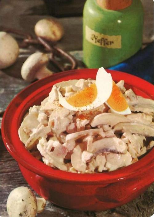 Salade de champignons crus aux oeufs de Provigo | Photo de PassionRecettes