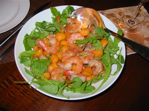 Salade de crevettes thaïe de Messidor | Photo de Messidor