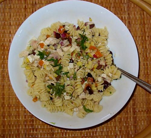 Salade de maïs et de pâtes à la mexi-grecque de Messidor | Photo de Messidor