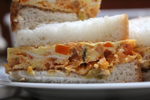 Sandwich aux oeufs et au kimchi de Nell | Photo de Nell