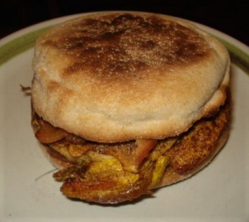 Sandwich-déjeuner aux œufs de style bombay | Photo de PassionRecettes