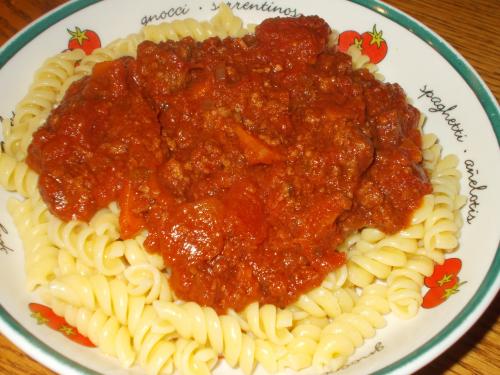 Sauce à spaghetti facile (mijoteuse) de Manger Avec Mo | Photo de Manger avec mo