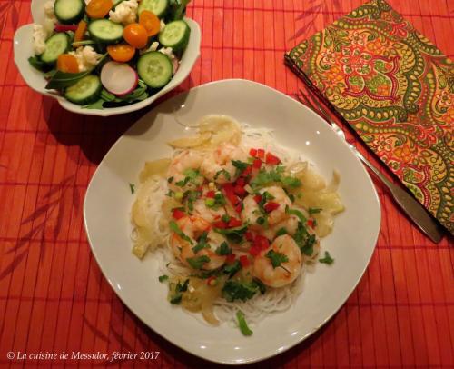 Sauté de crevettes 101 de Messidor | Photo de Messidor