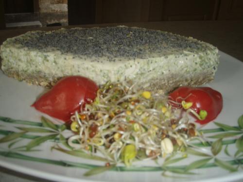 Sheese cake vege sans cuisson brocolis ou epinard de Sourires | Photo de Sourires