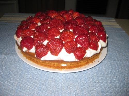 Shortcake aux fraises