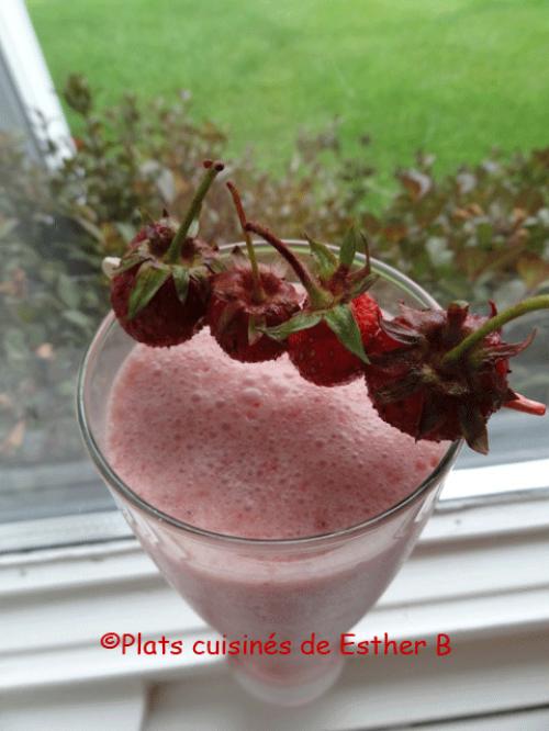 Smoothie aux fraises de Esther B | Photo de Estherb