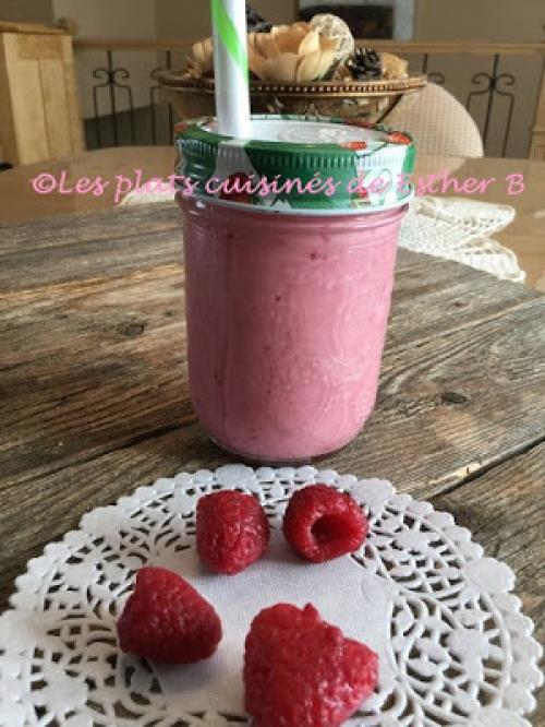 Smoothie aux framboises de Esther B | Photo de Estherb