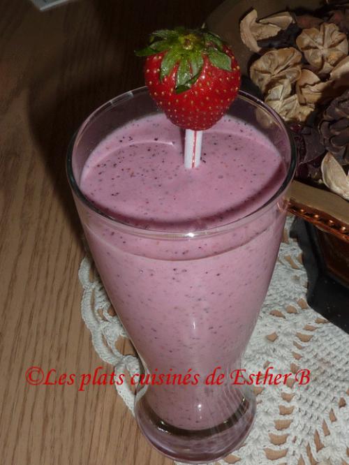 Smoothie aux petits fruits de Esther B  | Photo de Estherb