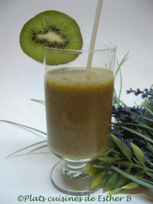 Smoothie pomme et kiwis de Esther B | Photo de Estherb