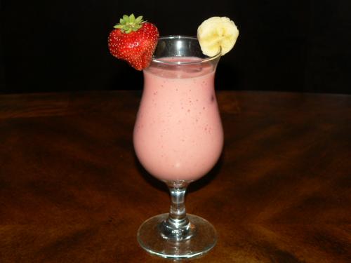 Smoothies fraises et banane de marsyl de Baddy | Photo de Baddy