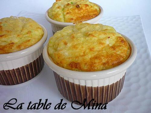 Soufflés de pommes de terre au camembert, poireau et poulet de Mamina13 | Photo de Mamina13