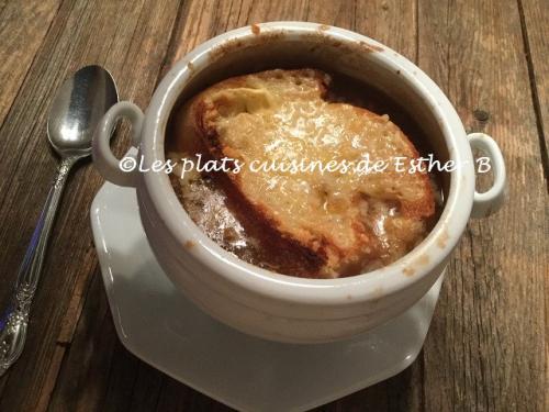 Soupe à l'oignon caramélisé de Esther B | Photo de Estherb