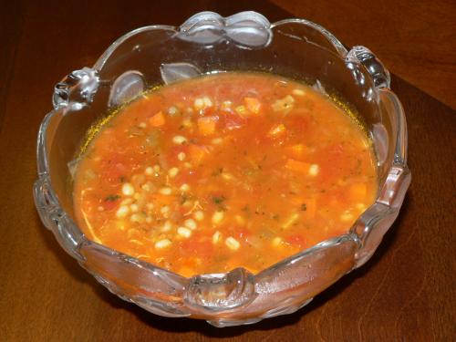 Soupe orge et tomates de esther b et louloulaby de Baddy | Photo de Baddy