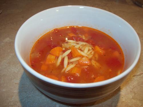 Soupe tomate et orzo de Manger Avec Mo | Photo de Manger avec mo