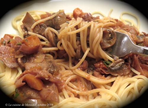 Spaghetti à la bourguignonne + de Messidor | Photo de Messidor