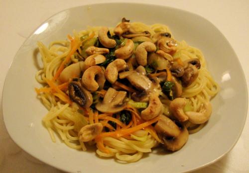 Spaghetti oriental aux noix de cajou de Messidor | Photo de Messidor