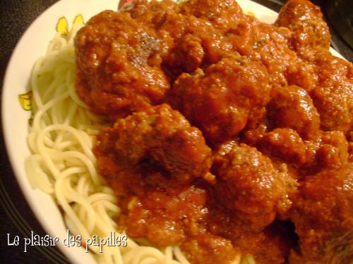 ~spaghettis aux boulettes de viande, du chef michael smith~ de Choupy40 | Photo de Choupy40