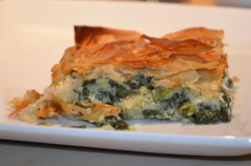 Spanakopita et salade de tomates de Mireille | Photo de Mireille