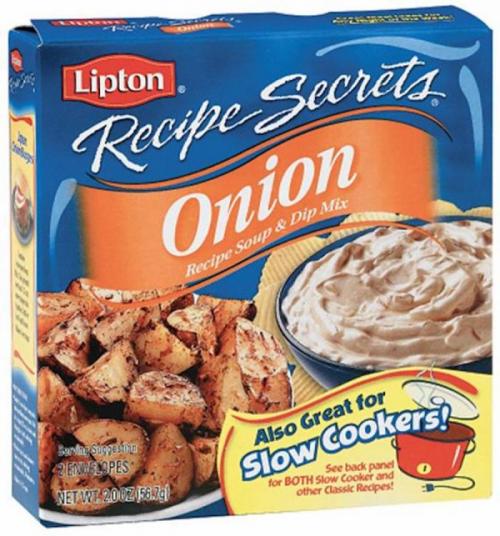 Substitut melange de soupe oignon lipton