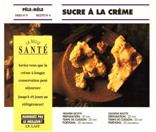 Sucre à la crème - fudge de Bon Appétit | Photo de PassionRecettes