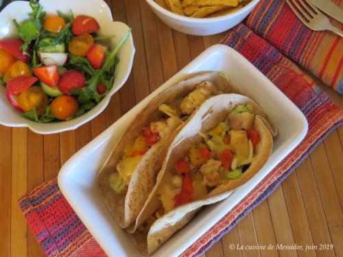 Tacos de poisson aux poivrons + de Messidor | Photo de Messidor